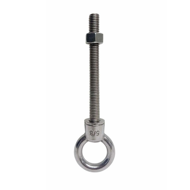 Marine Boat T316 Stainless Steel 5/8" x 6" Shoulder Eye Bolt 3,200 Lbs WLL
