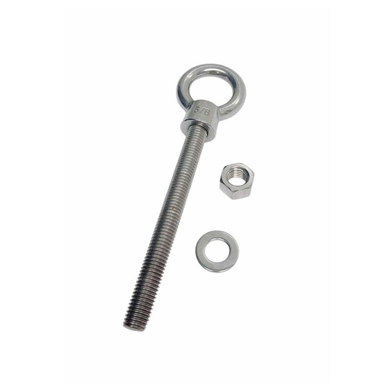 Marine Boat T316 Stainless Steel 5/8" x 6" Shoulder Eye Bolt 3,200 Lbs WLL