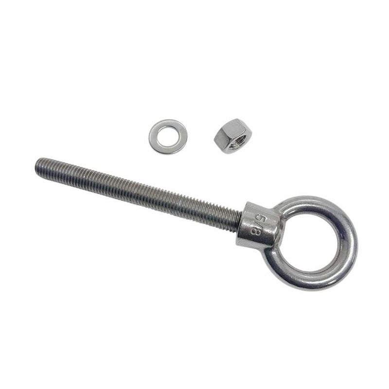 Marine Boat T316 Stainless Steel 5/8" x 6" Shoulder Eye Bolt 3,200 Lbs WLL