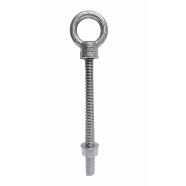Marine Boat T316 Stainless Steel 1/2" x 6" Shoulder Eye Bolt 2,000 Lbs WLL