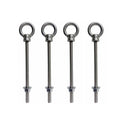 4 Pc Marine Boat T316 Stainless Steel 3/8" x 6" Shoulder Eye Bolt 1,000 Lbs WLL