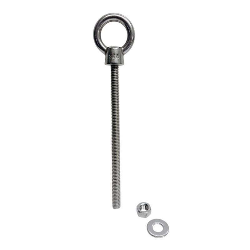 Marine Boat T316 Stainless Steel 3/8" x 5" Shoulder Eye Bolt 1,000 Lbs WLL