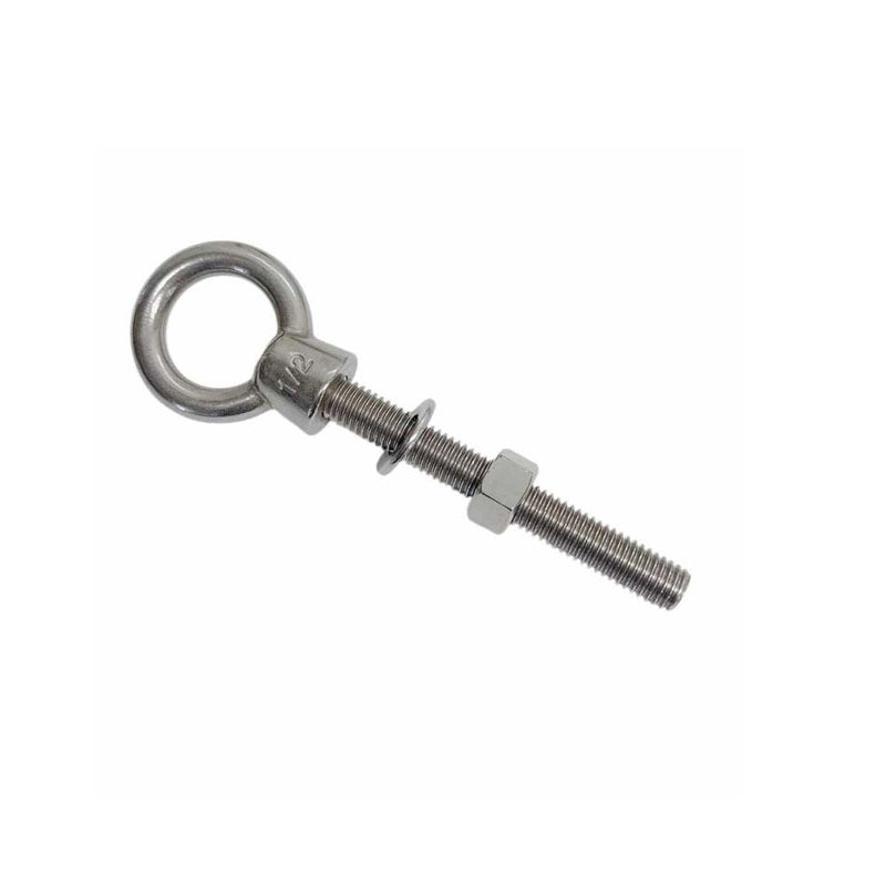 4 Pc Marine Boat T316 Stainless Steel 1/2" x 4" Shoulder Eye Bolt 2,000 Lbs WLL