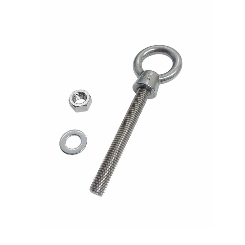 Marine Boat T316 Stainless Steel 1/2" x 3-3/16" Shoulder Eye Bolt 2,200 Lbs WLL