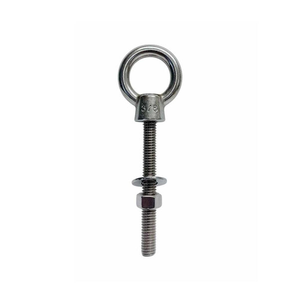 Marine Boat T316 Stainless Steel 3/8" x 3-1/8" Shoulder Eye Bolt 1,000 Lbs WLL