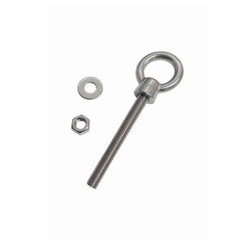 Marine Boat T316 Stainless Steel 3/8" x 3-1/8" Shoulder Eye Bolt 1,000 Lbs WLL