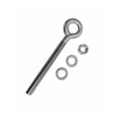 4 Pc Marine T316 Stainless Steel 5/8" x 6" Welded Plain Eye Bolt 2,400 Lbs WLL