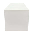 White 24" High Knockdown Pedestal Display Base Box Cube Fixture for Retail Store