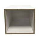 White 24" High Knockdown Pedestal Display Base Box Cube Fixture for Retail Store