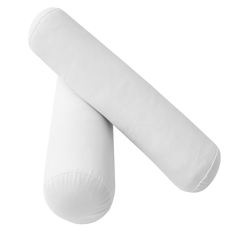 STYLE 1 QUEEN SIZE Pillow & Bolster Cushion Polyester Fiberfill Inserts for Outdoor Indoor Daybed Porch Swing Bed | INSERT ONLY |