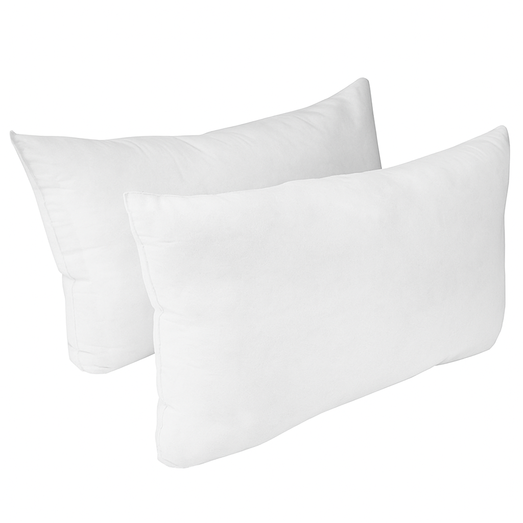 STYLE 2 Twin-XL Size Mattress Foam, Pillow & Bolster Cushion Polyester Fiberfill Inserts for Outdoor Indoor Daybed Porch Swing Bed | INSERT ONLY |
