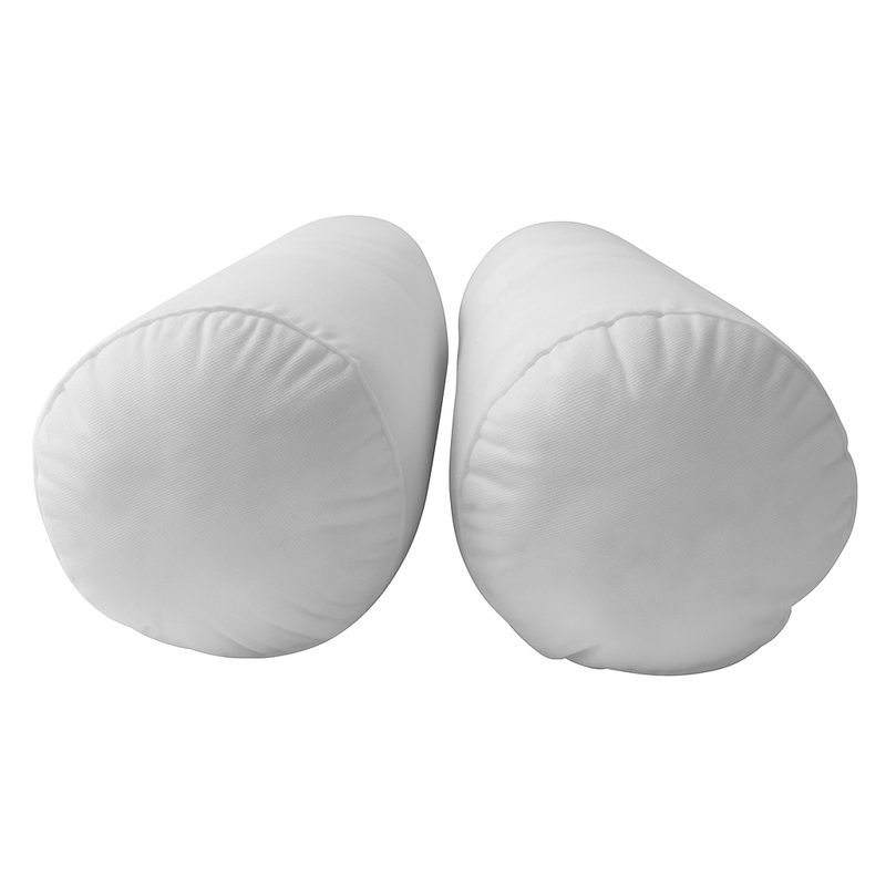 STYLE 3 Twin Size Mattress Foam, Pillow & Bolster Cushion Polyester Fiberfill Inserts for Outdoor Indoor Daybed Porch Swing Bed | INSERT ONLY |