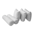 STYLE 3 Twin Size Mattress Foam, Pillow & Bolster Cushion Polyester Fiberfill Inserts for Outdoor Indoor Daybed Porch Swing Bed | INSERT ONLY |