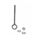 Marine Boat T316 Stainless Steel 1/4" x 4" Welded Plain Eye Bolt 400 Lbs WLL