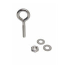 Marine Boat T316 Stainless Steel 3/16" x 1" Welded Plain Eye Bolt 150 Lbs WLL