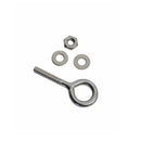 4 Pc Marine Boat T316 Stainless Steel 3/16"x1" Welded Plain Eye Bolt 150 Lbs WLL