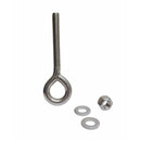 4 Pc Marine T316 Stainless Steel 1/2" x 4" Welded Plain Eye Bolt 1,800 Lbs WLL