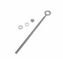 4 Pc Marine Boat T316 Stainless Steel 1/4" x 6" Welded Plain Eye Bolt 400 Lb WLL