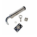 Marine T316 Stainless Steel 9" Adjustable Fish Rod Holder Deck Mount 360 Degrees