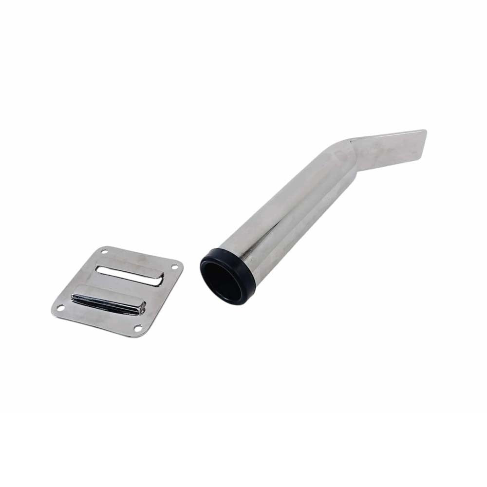 Marine Boat Stainless Steel T316 Slide Mount Removable 9-1/2" Fishing Rod Holder