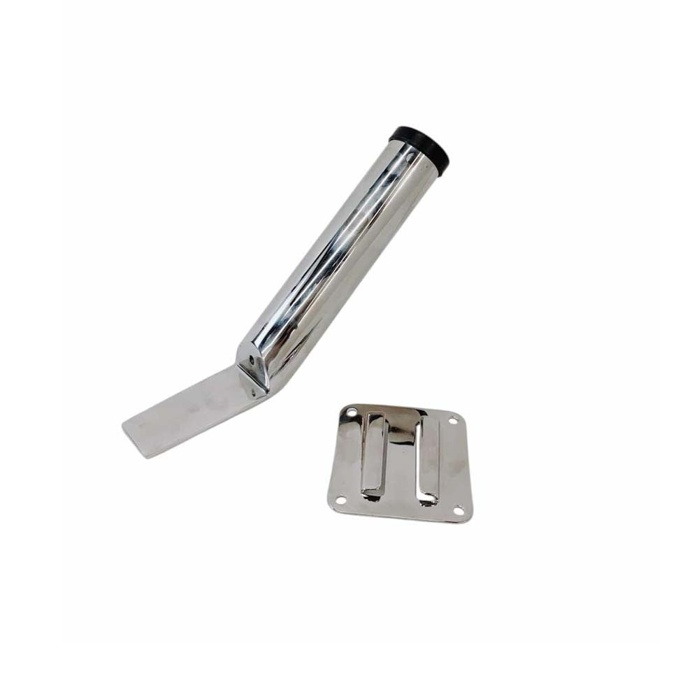 Marine Boat Stainless Steel T316 Slide Mount Removable 9-1/2" Fishing Rod Holder