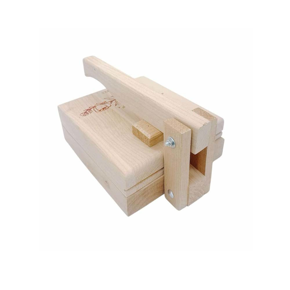 10" Square Wooden Tortilla Press Design Corn Flour Tacos Dough Pressing Maker