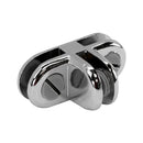 20 Pcs Chrome 3 Way Glass 3/16'' Use Cubic Cubbie Connector Clip Tempered Glass