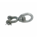 4 Pc 3/8" JAW EYE Swivel Marine Mooring Galvanized 2250 lbs WLL