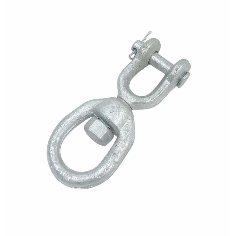 4 Pc 3/8" JAW EYE Swivel Marine Mooring Galvanized 2250 lbs WLL