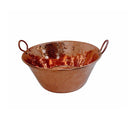 Heavy Duty Gauge Copper 18" Cazo De Cobre Para Carnitas Tacos Large Jam Pan