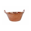 Heavy Duty Gauge Copper 18" Cazo De Cobre Para Carnitas Tacos Large Jam Pan