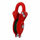 0.5 Ton Single Sheave Yarding Block Shackle Pulley Cable Wire Rope Pully 1,000 Lbs WLL