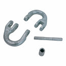 Grade 80 Hot Dipped Galvanized Hammerlock Coupling Link Connector 10mm 3.15 Ton (6,900 Lbs) WLL