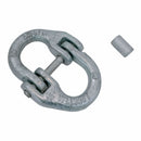 4 Pcs Grade 80 Hot Dipped Galvanized Hammerlock Coupling Link Connector 10mm 3.15 Ton (6,900 Lbs) WLL