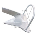 Heavy Duty 10KG (22 Lbs) Hot Dipped Galvanized Steel Shovel Scoop Style Boat/Yacht/Sailboat Anchor Fixed Scoop Anchor