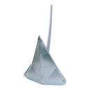 Heavy Duty 15KG (33 Lbs) Hot Dipped Galvanized Steel Shovel Scoop Style Boat/Yacht/Sailboat Anchor Fixed Scoop Anchor