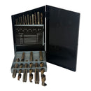 18 Pc Tap & Drill Bit Set – SAE Fine Thread