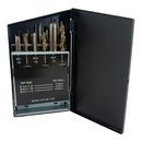 18 Pc HSS Metric Tap & Drill Set – High Speed Steel Threading Kit with Metric Taps & Drill Bits for Metalworking & Repair