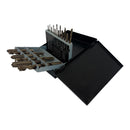 18 Pc HSS Metric Tap & Drill Set – High Speed Steel Threading Kit with Metric Taps & Drill Bits for Metalworking & Repair