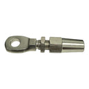 4 Pc Marine Boat Stainless Steel T316 3/16" Swageless Eye Terminal Cable Rail Railing Wire Rope