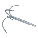Heavy Duty Galvanized Steel 5mm 4-Prong Grapnel Anchor Reef Anchor for Boat, Kayak, Jet Ski & Small Watercraft