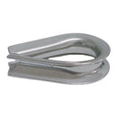 4 Pcs Marine Boat HEAVY DUTY T316 Stainless Steel 1/4" Thimble Wire Rope Chain Anchor