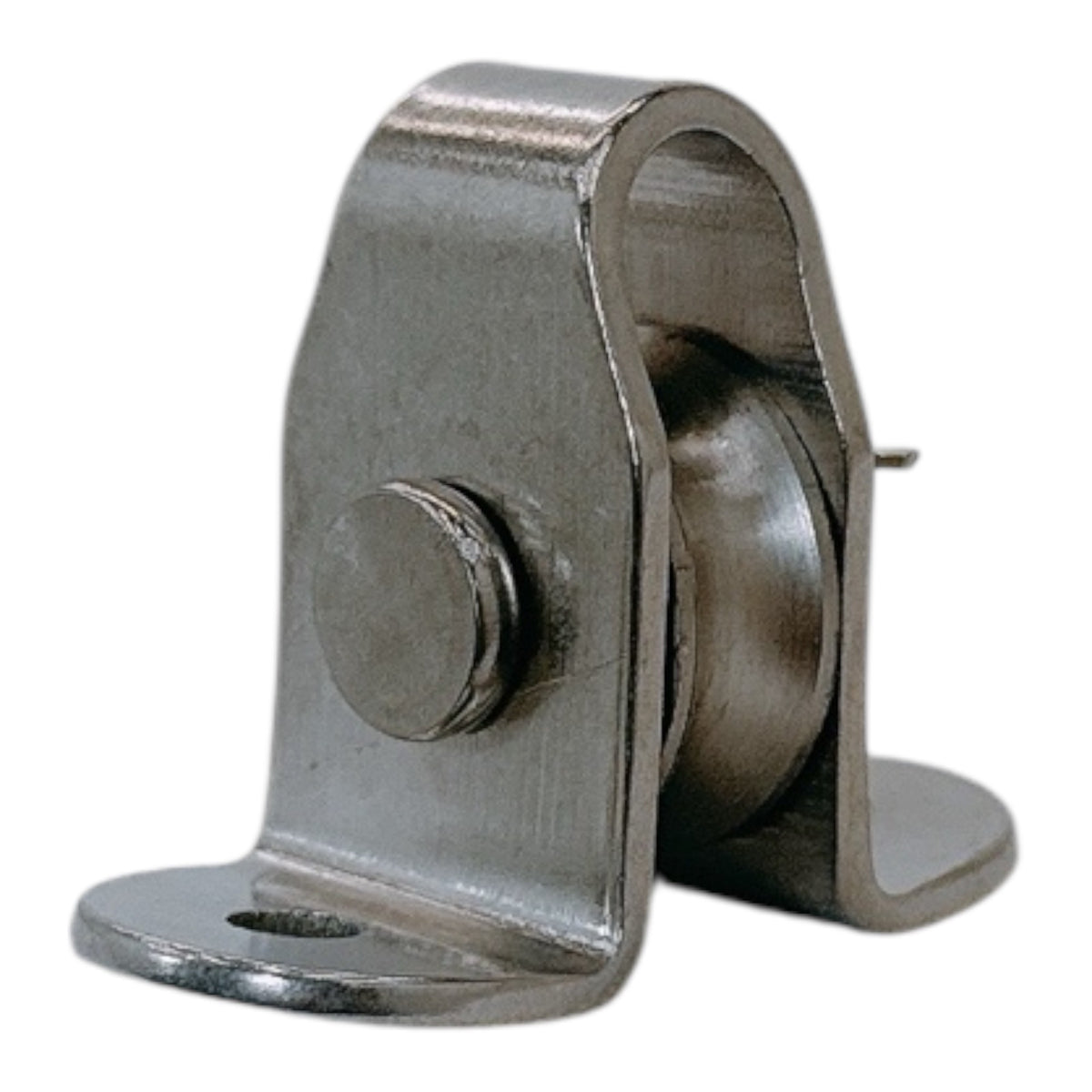 Marine Boat Stainless Steel T304 1/4" Surface Mount Pulley Block Stainless Steel Sheave
