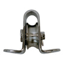 Marine Boat Stainless Steel T304 1/4" Surface Mount Pulley Block Stainless Steel Sheave