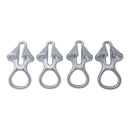 4 Pc Marine Boat T316 Stainless Steel Anchor Chain Lock for 6-8mm/0.24-0.31in Rope or Chain