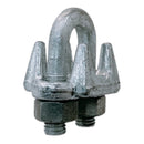 2 Pc Galvanized Drop Forged Steel 3/4" Wire Rope Clips Marine Cable Clamps