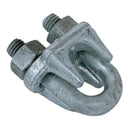 2 Pc Galvanized Drop Forged Steel 3/4" Wire Rope Clips Marine Cable Clamps