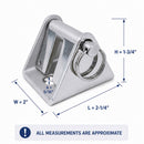 T316 Stainless Steel 6-8mm (1/4 to 5/16) Anchor Chain Stopper Stop