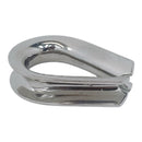 4 Pc Marine HEAVY DUTY T316 Stainless Steel 7/16" Thimble Wire Rope Chain Anchor