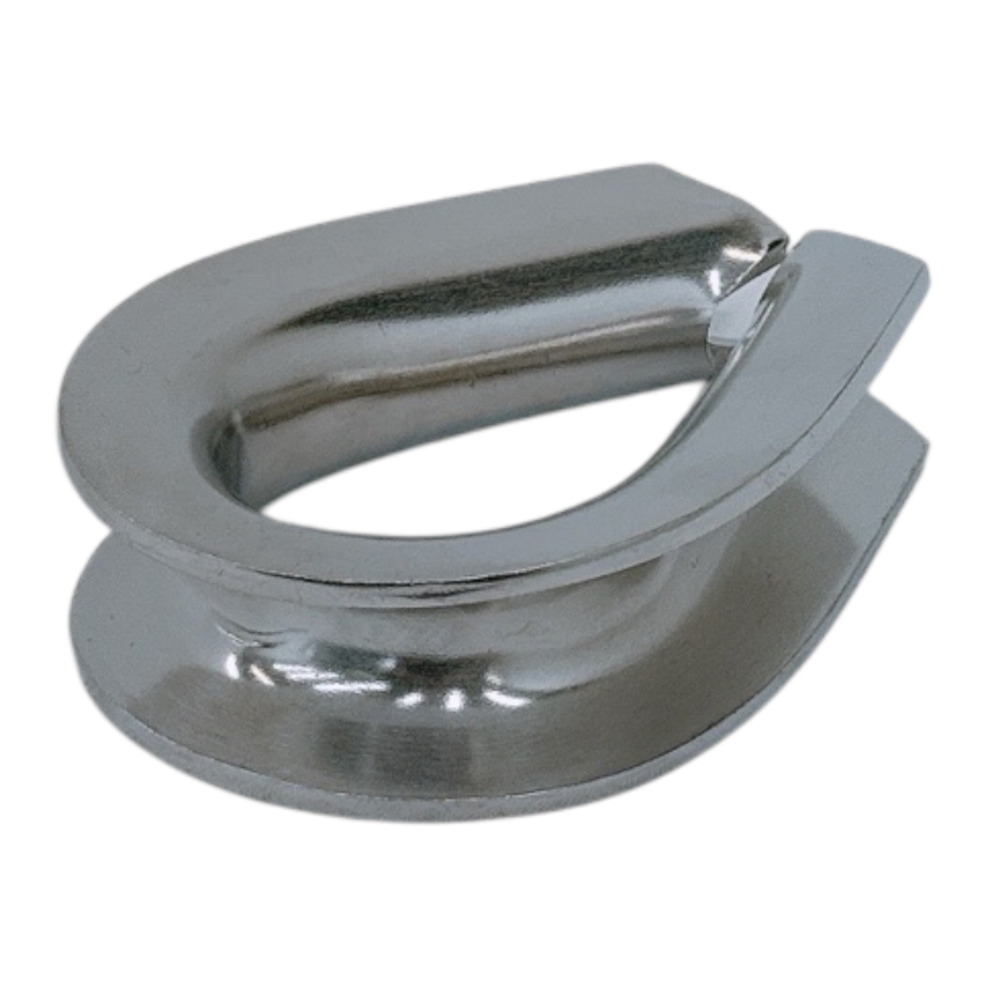 Marine HEAVY DUTY T316 Stainless Steel 1-1/8"-1-1/4" Thimble Wire Rope Chain Anchor